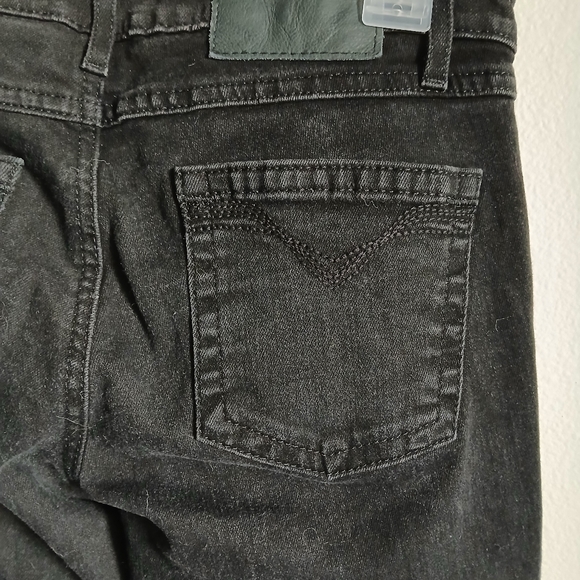 Harley Davidson Distressed Black Jeans Size 27 - Picture 10 of 12